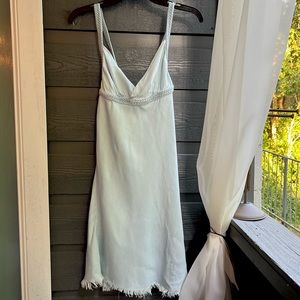 TractrBLU denim mini dress NWT